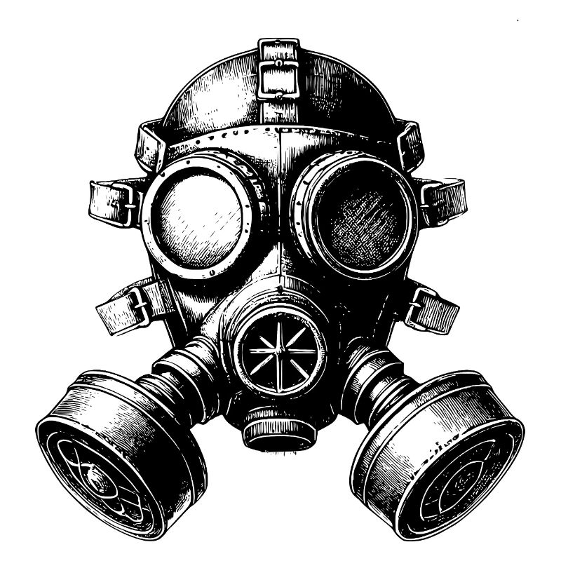 Masque à gaz