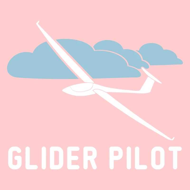 Glider saying glide pilot gift