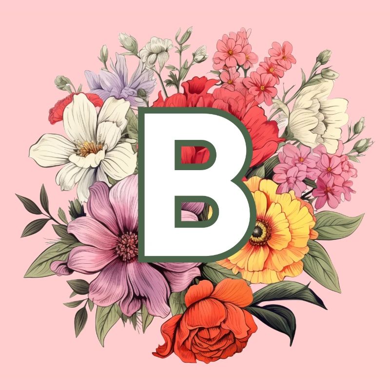 B Monogram Bouquet