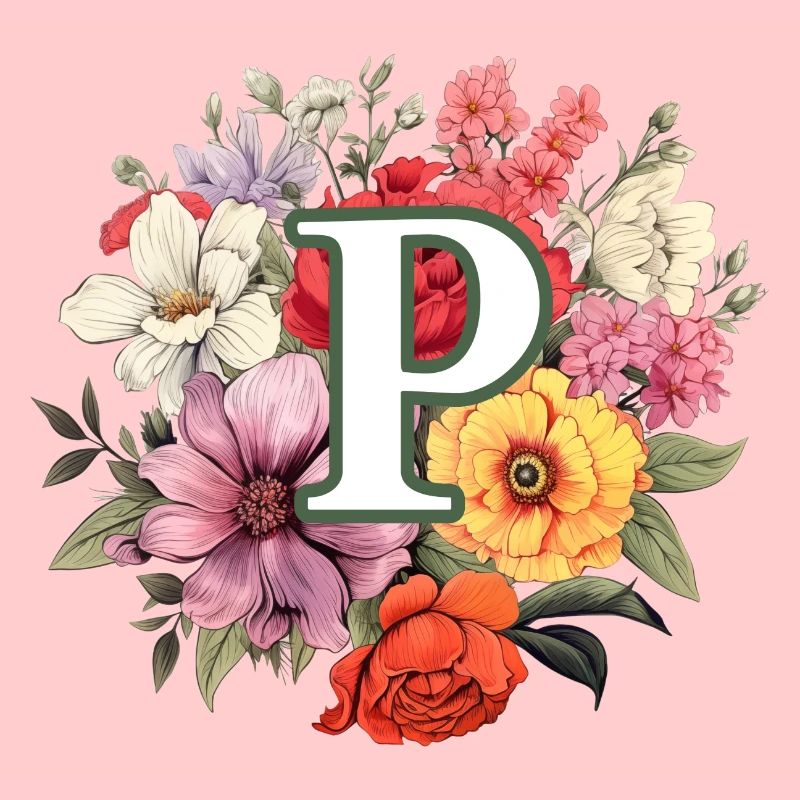 P Monogram Bouquet