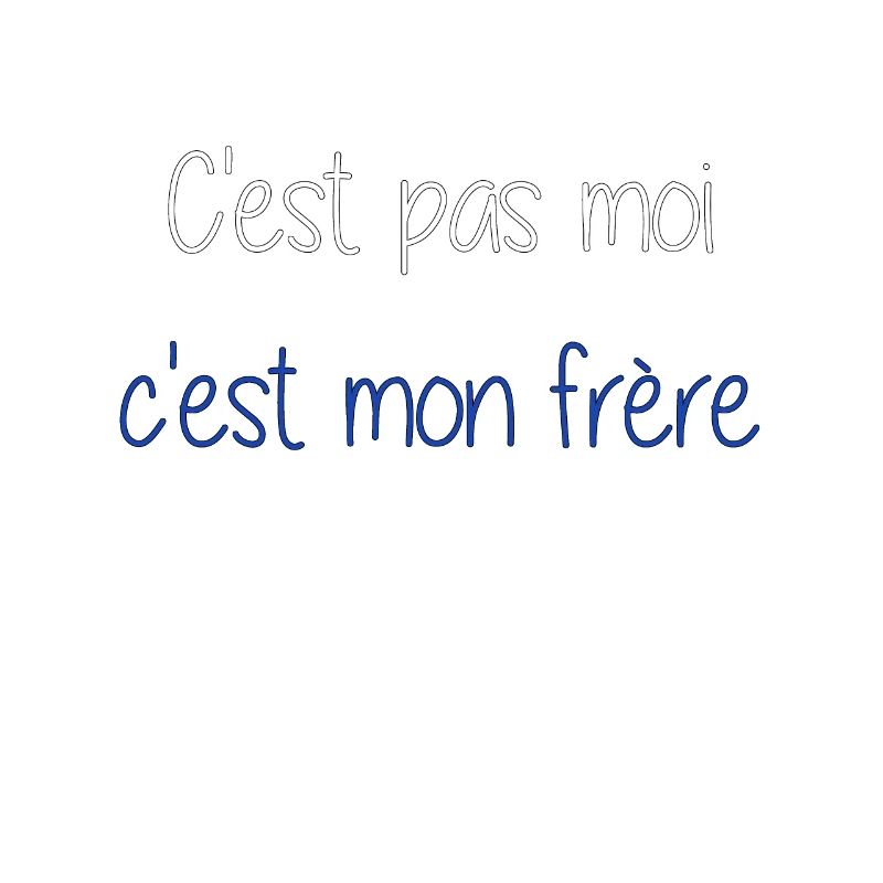 frères et soeurs : C'est pas moi c'est mon frère