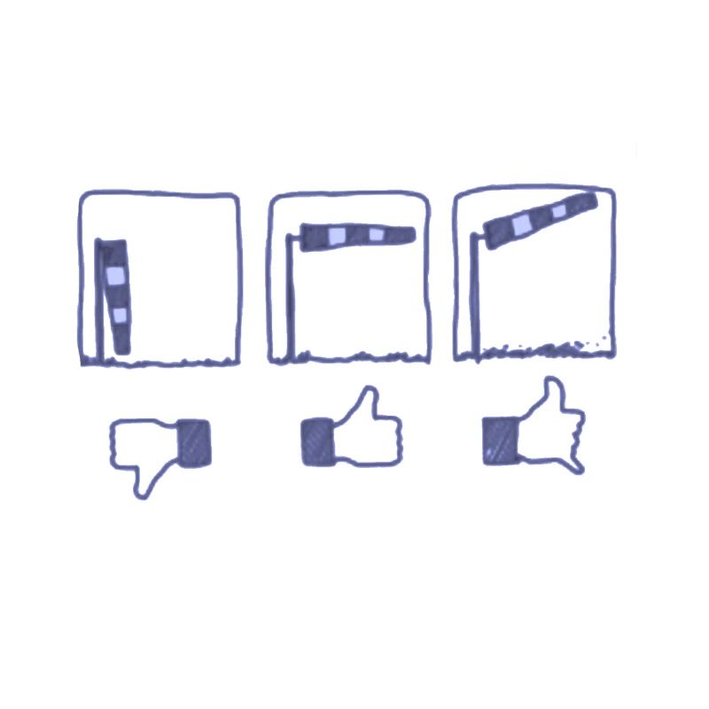 Paragliding Windsock paragliding