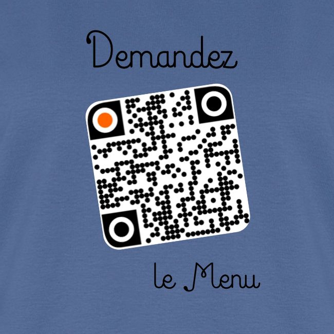 Qr-code "demandez le menu"