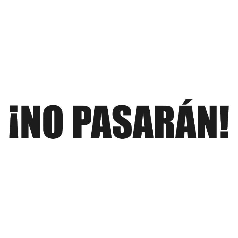 No pasaran