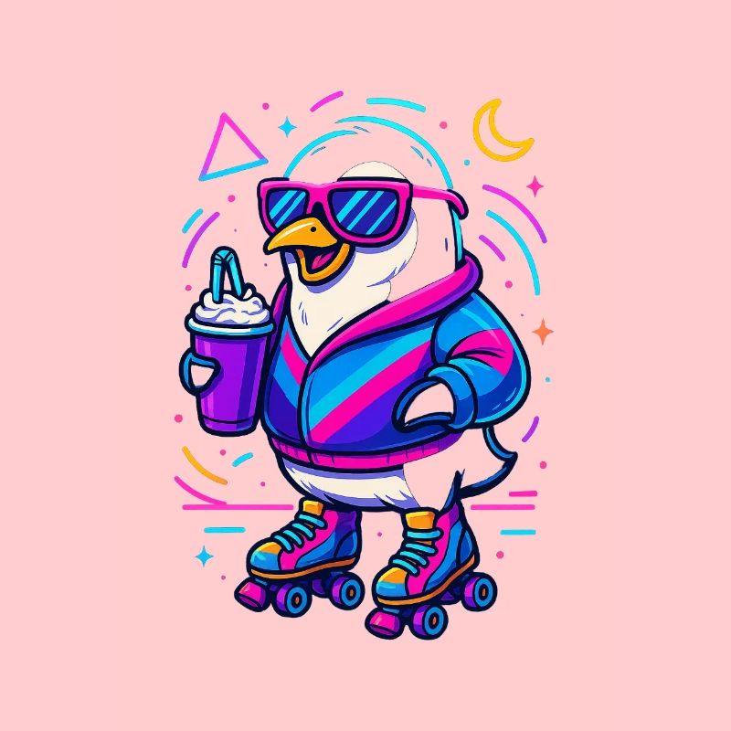 Roller Pinguin
