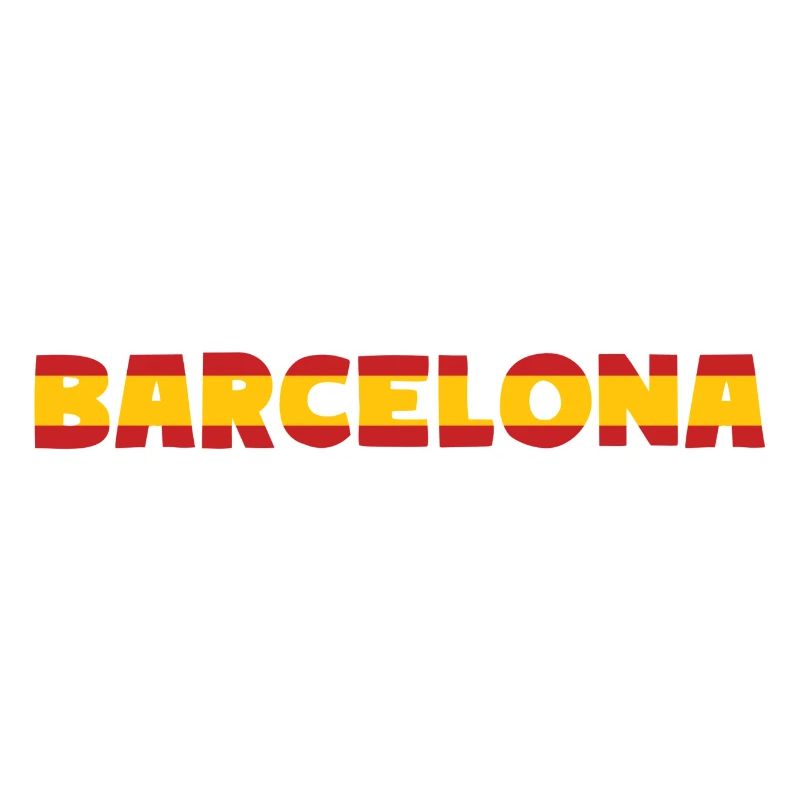 Barcelone Drapeau espagnol