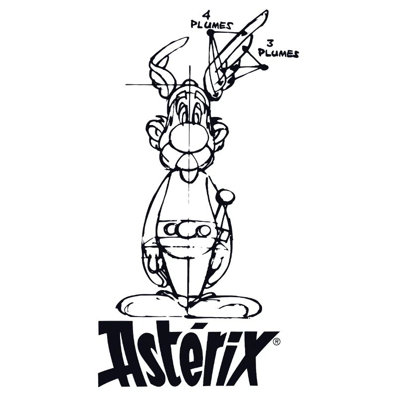Asterix & Obelix - Asterix maquette
