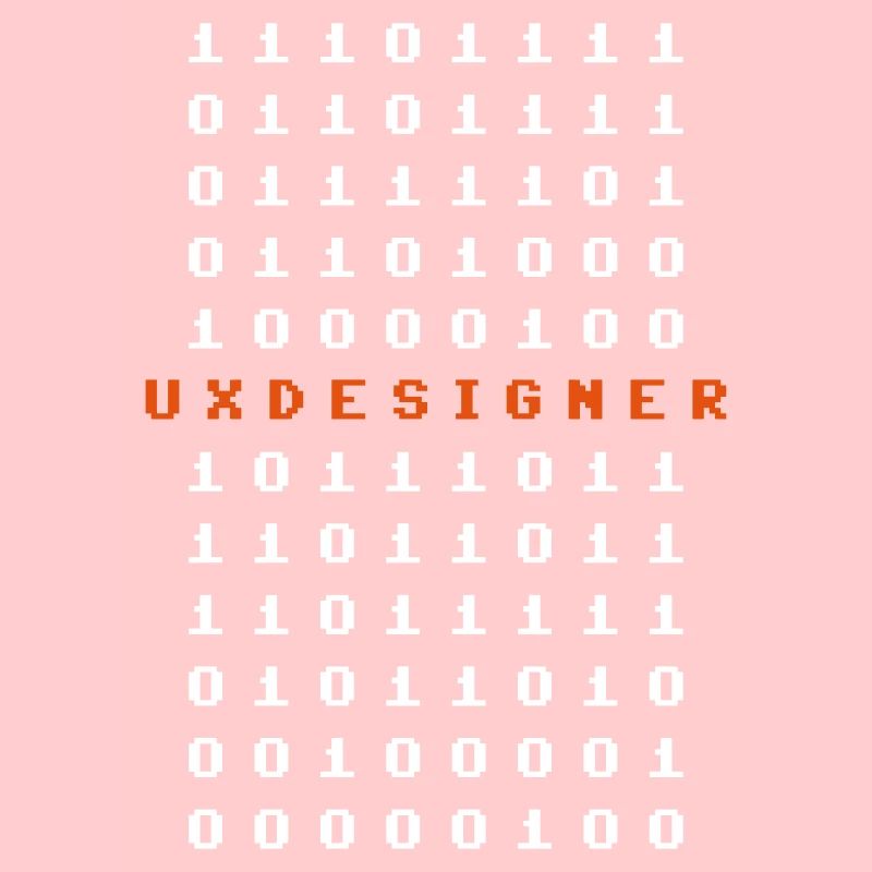 UX Designer Nerd Matrix Bit Bytes Gift