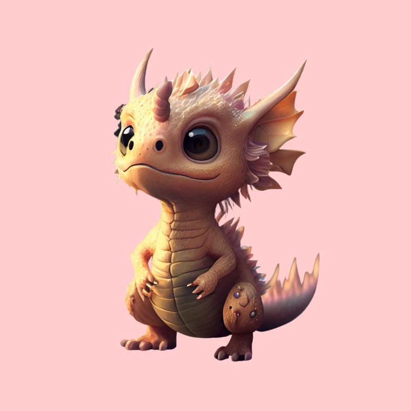 Petit dragon mignon 1