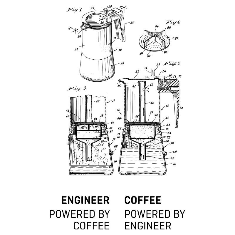 Engineer powered by Coffee powered by Engineer