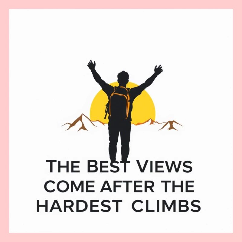 Bergsteiger Design– Hardest Climbs Motivation