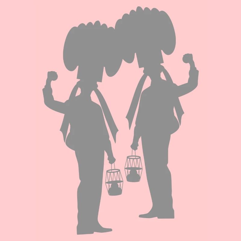 Carnaval de Binche - Silhouette de Gille