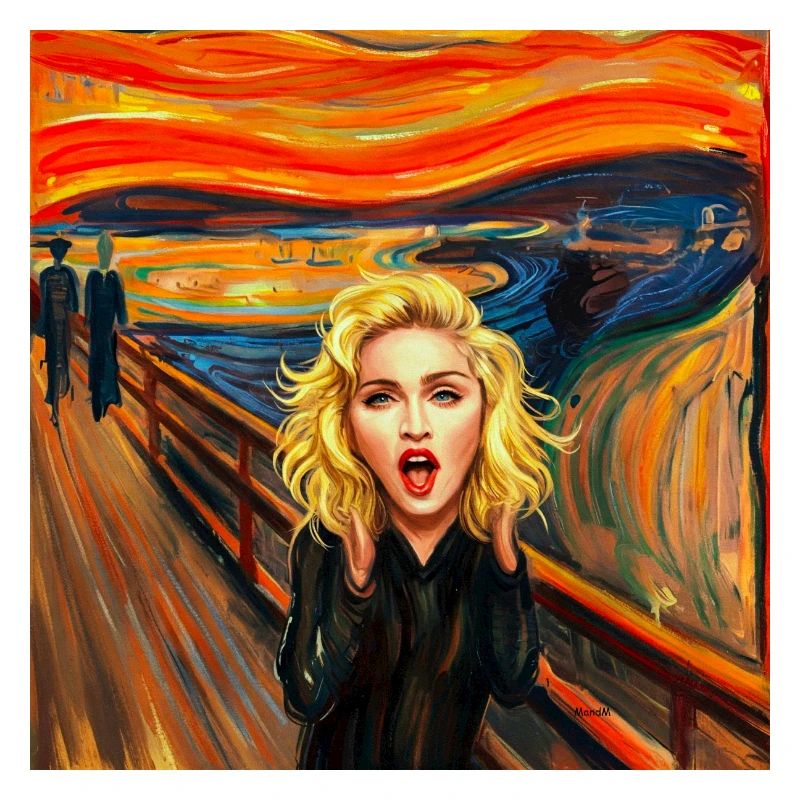 Madonna's scream