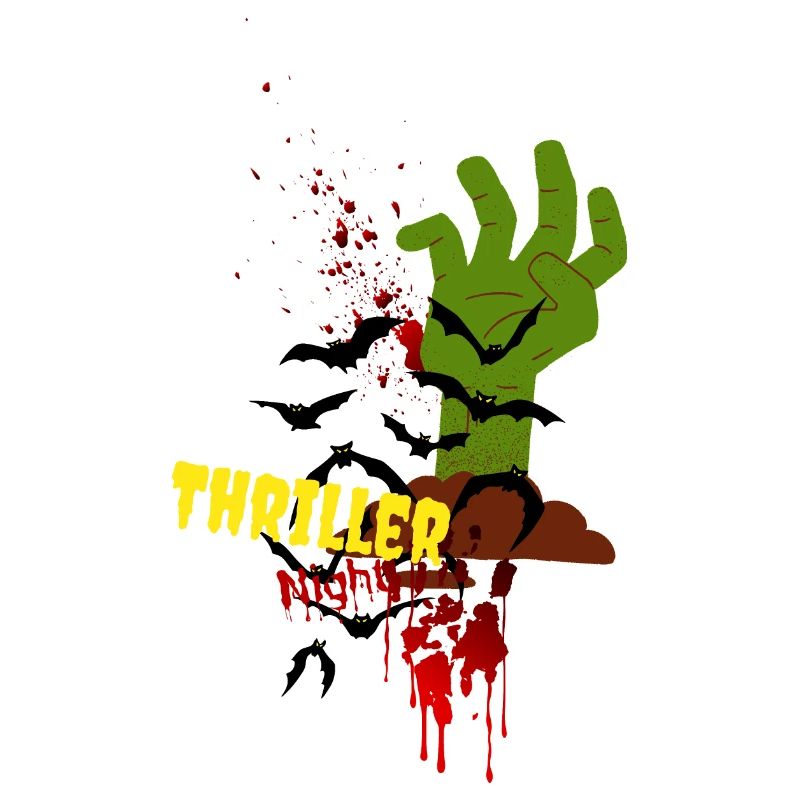 Thriller|Night|Halloween|Bloody|Fright|Zombie|Bats