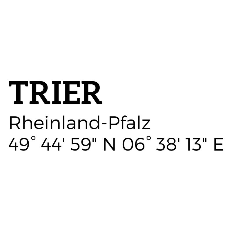 Trier Rhineland-Palatinate coordinates