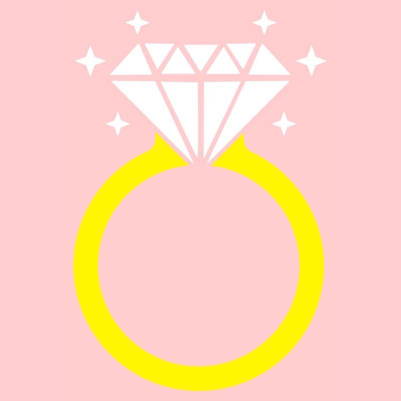 Diamantring Diamant Ring Ehe Hochzeit JGA Braut