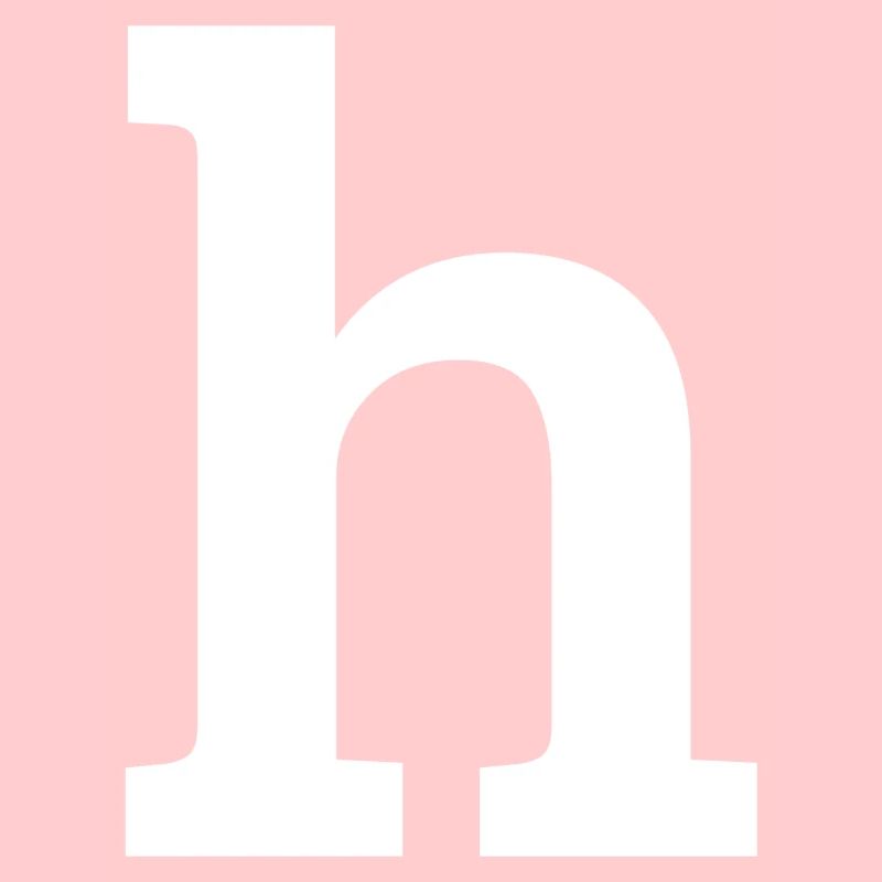 Lettre h « h » blanche