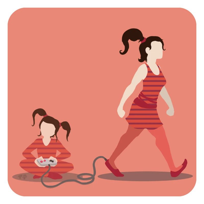 Erwachsen sein spielen