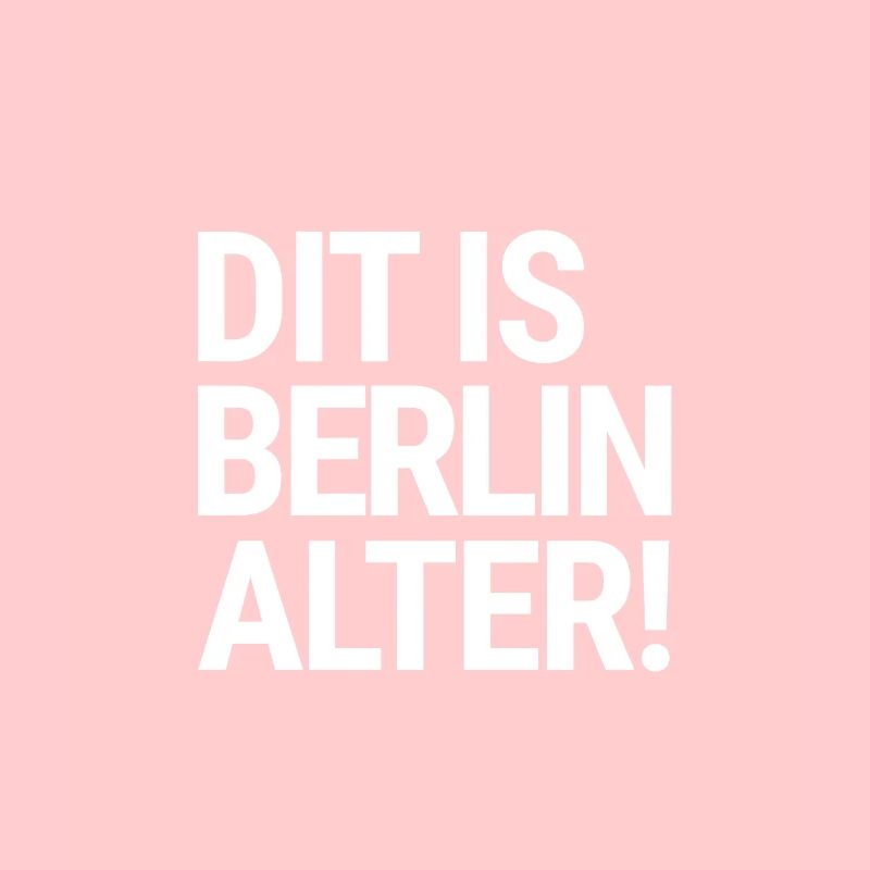 C'EST L'ÂGE DE BERLIN! Museau de Berlin