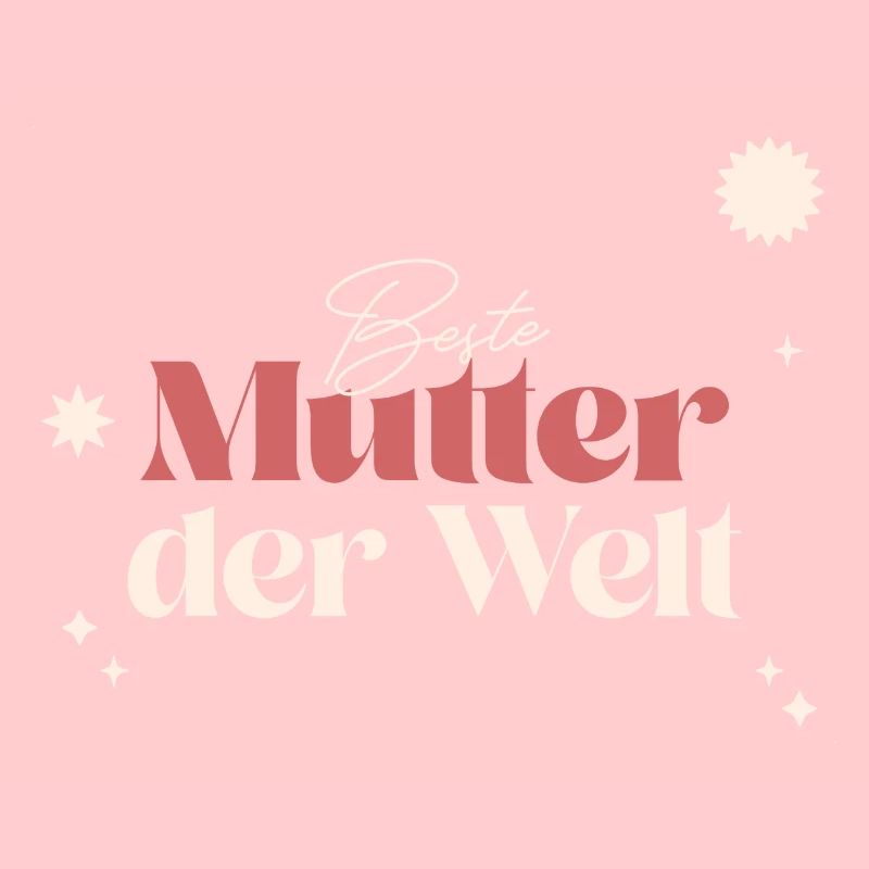 Beste Mutter der Welt-Muttertag