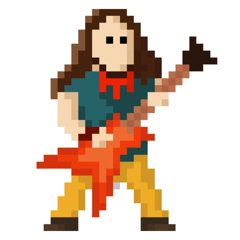 Dimebag Darrell - Pixelart