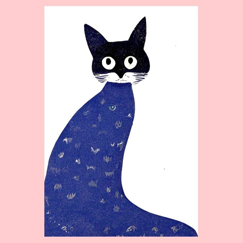 Wizard Cat Retro