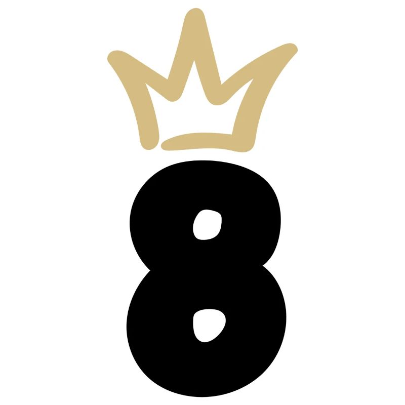NUMÉRO HUIT 8 Couronne