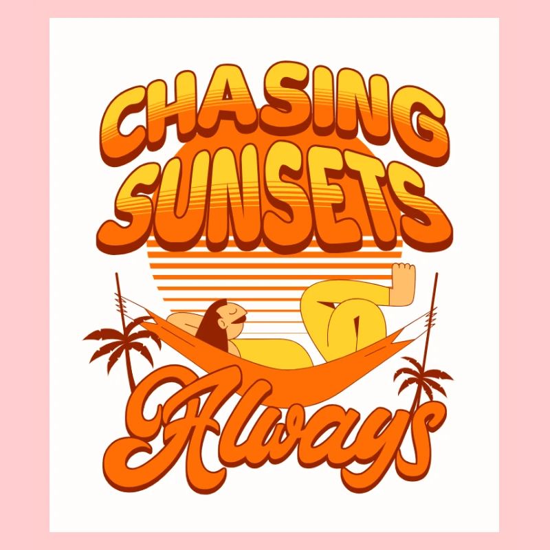 Chasing Sunsets – Retro Aesthetics