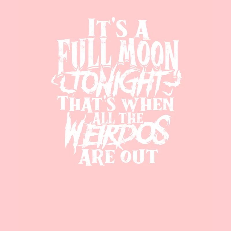 C’est la pleine lune ce soir. C’est à ce moment-là que tous les