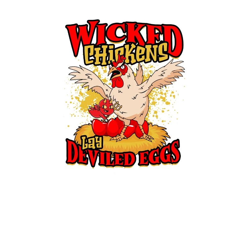 Wicked Chicken Lay Deviled Eggs - Vogel