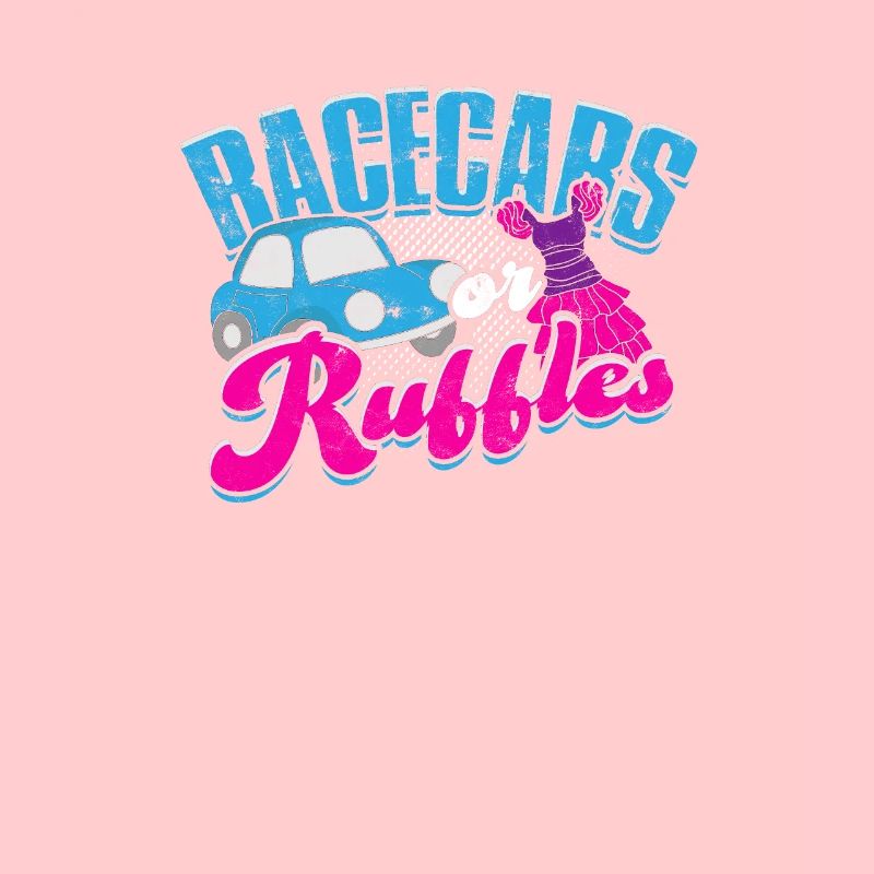 Rennwagen oder Rüschen - rosa oder blau