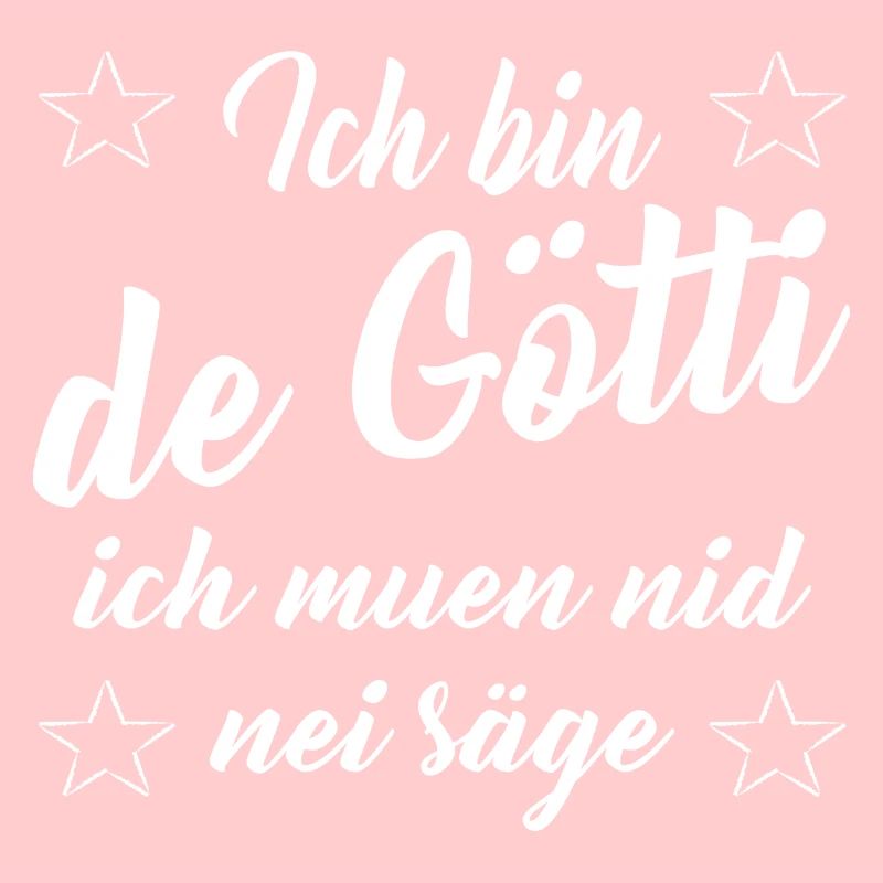Lustiges Schweizer Gotti Götti Geburt Geschenkt