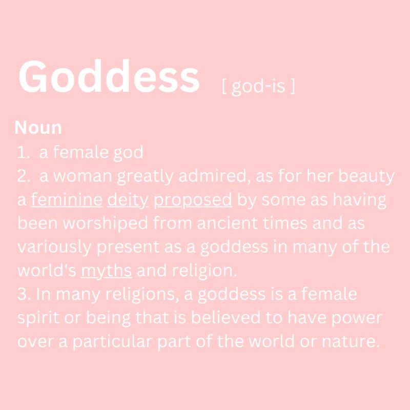 Goddess Dictionary