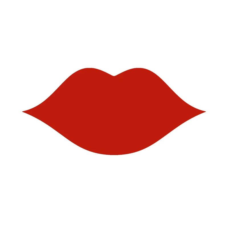 Lippen rot
