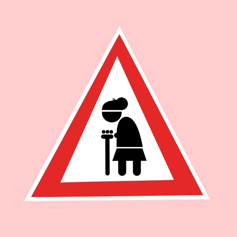 Pas op oude vrouw