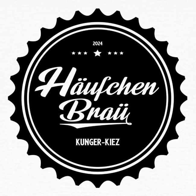 Häufchen Bräu - Schwarz