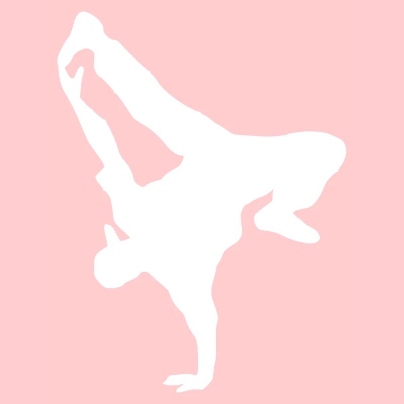 Breakdance Dancer graphics white