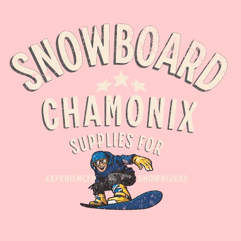 Chamonix snowboarding