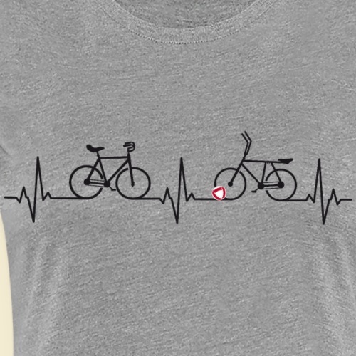Heart Monitor Kunstrad & Radball - Frauen Premium T-Shirt