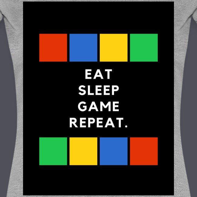 Eat, Sleep, Game, Repeat T-shirt