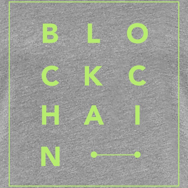 BlockChain bogstaver square