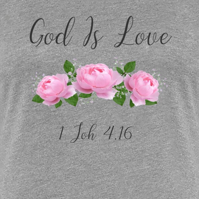 Gott ist Liebe Christliche Tshirt Geschenke Jesus