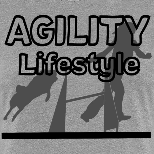 Agility Agilityhund Agilityspruch agility - Frauen Premium T-Shirt