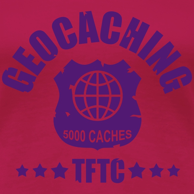 geocaching - 5000 caches - TFTC / 1 color