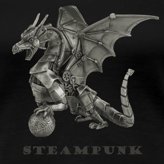 Steampunk Drachen Punk Retro