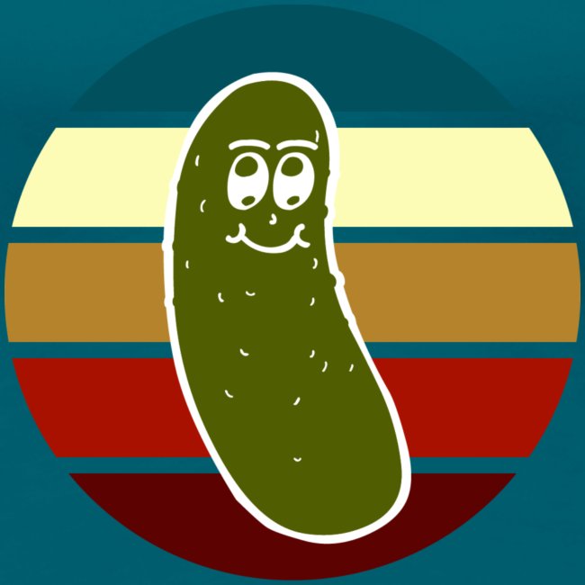 Vintage Colored Pickle #2