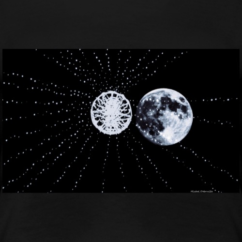 Electric Moon - T-shirt Premium Femme