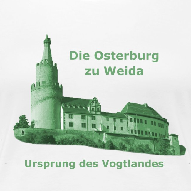 Osterburg Weida Vogtland grün