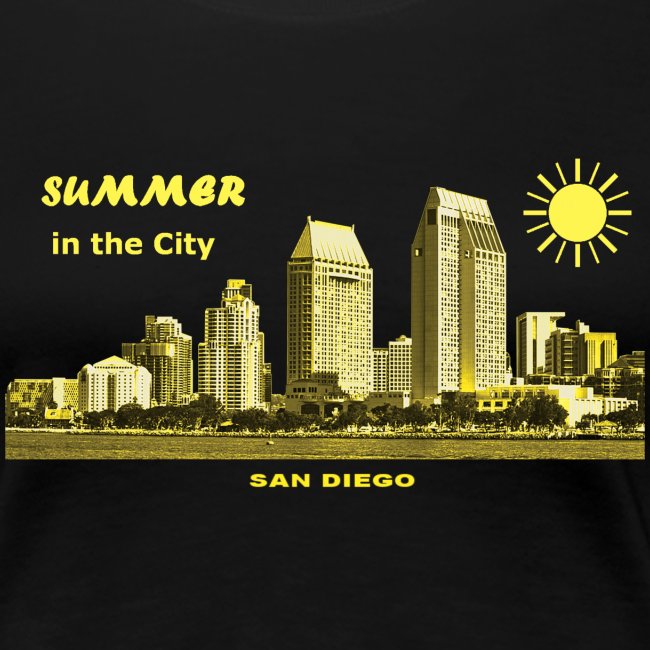 Summer in the City San Diego California USA