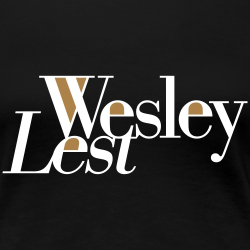 Wesley Lest logo - Naisten premium t-paita